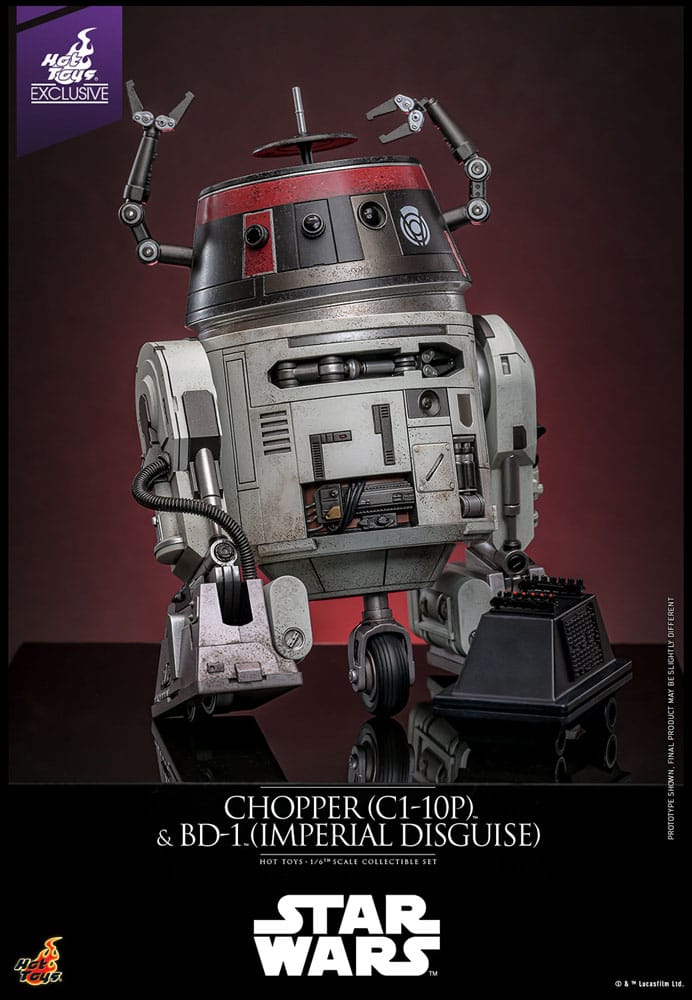 Star Wars Figura Set 1/6 Chopper (C1-10P&trade
