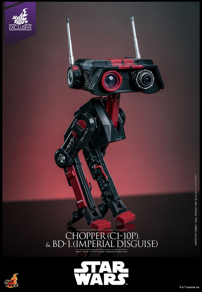 Star Wars Figura Set 1/6 Chopper (C1-10P&trade