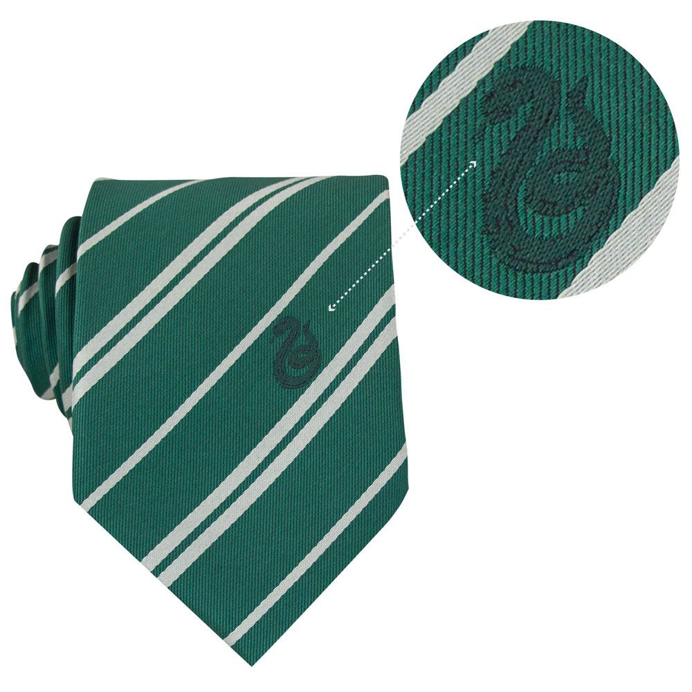 Harry Potter Set Deluxe de Corbata & Pin Slytherin