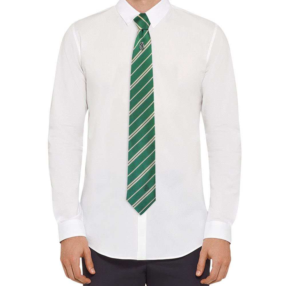 Harry Potter Set Deluxe de Corbata & Pin Slytherin