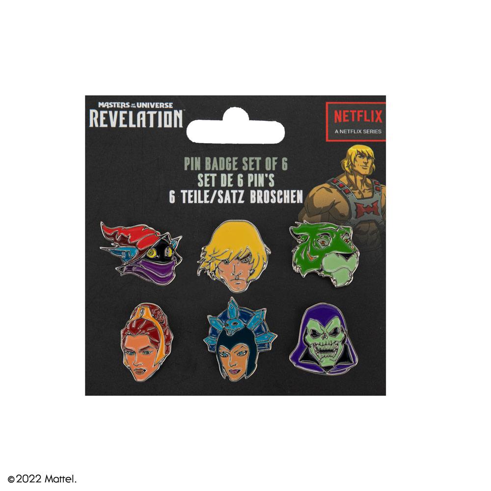 Amos del Universo Pack 6 Chapas Characters