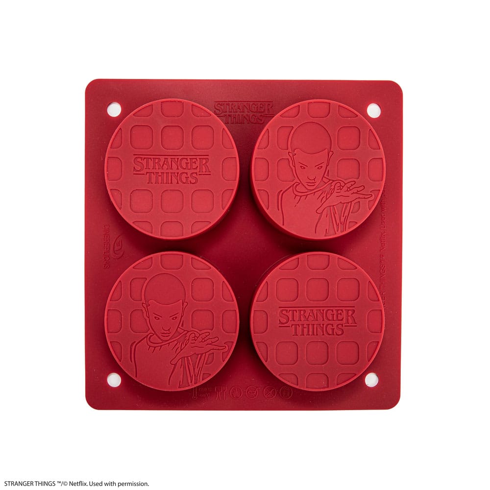 Stranger Things Molde de Silicona para Waffles de Eleven