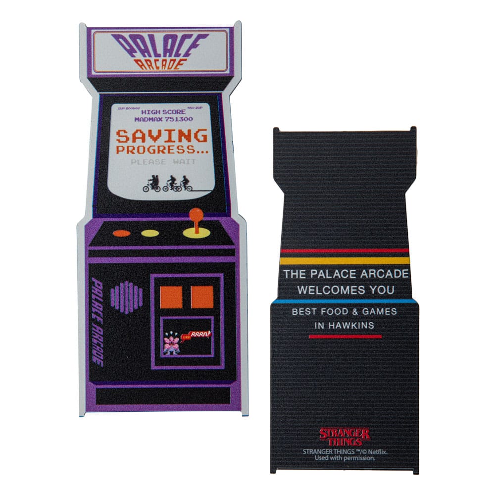 Stranger Things Marcador de metal Arcade Frikytopia