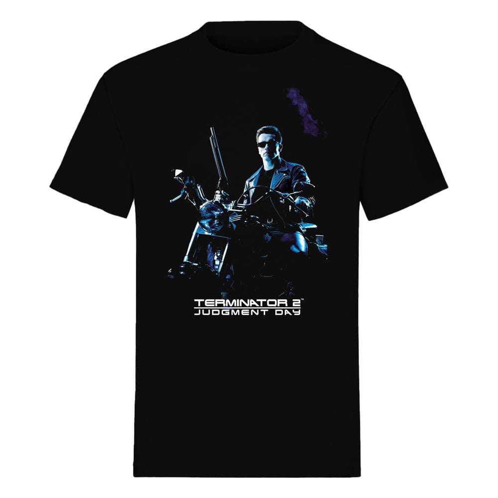 The Terminator Camiseta Bike Pose Negro talla M Frikytopia