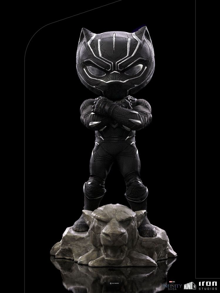 The Infinity Saga Minifigura Mini Co. PVC Black Panther 15 cm