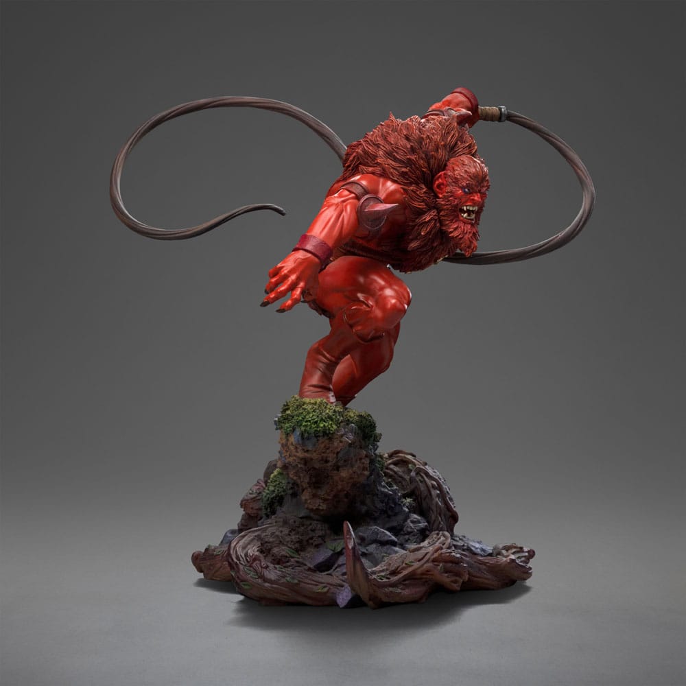 Masters Of The Universe Estatua Art Scale 1/10 Red Beast Man (Exclusive 2024) 23 cm