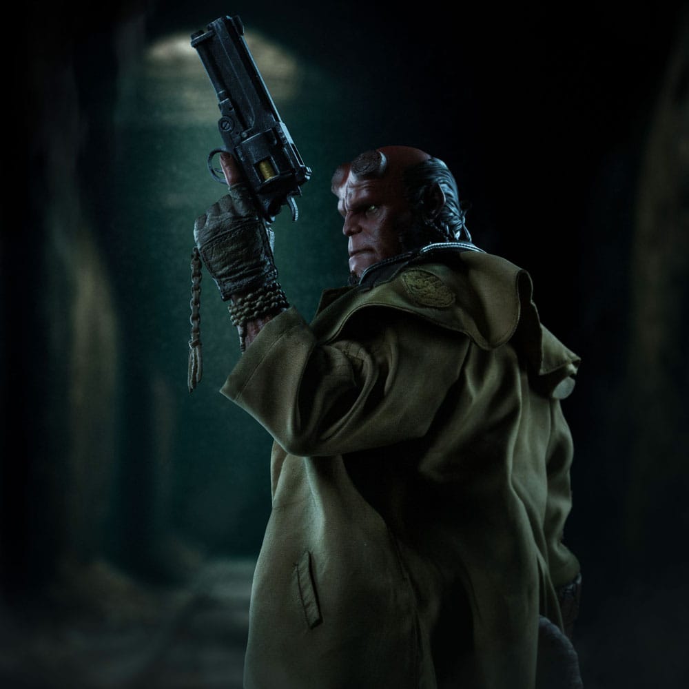 Hellboy Estatua 1/4 Deluxe Art Scale Hellboy 68 cm