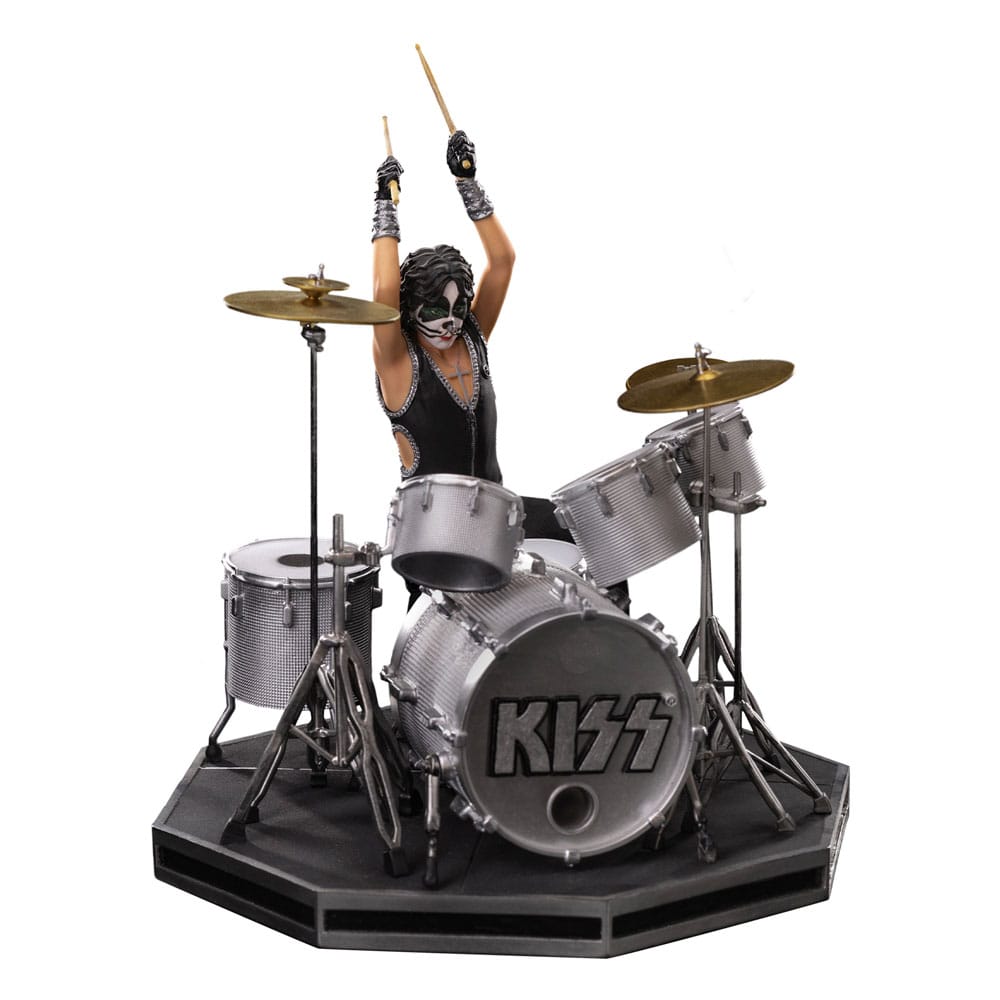 Kiss Estatua Art Scale 1/10 Peter Criss Limited Edtition 22 cm Frikytopia