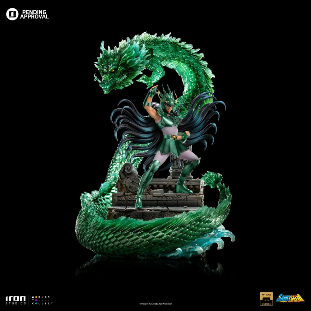 Saint Seiya Estatua 1/10 Deluxe Art Scale Dragon Shiryu 38 cm