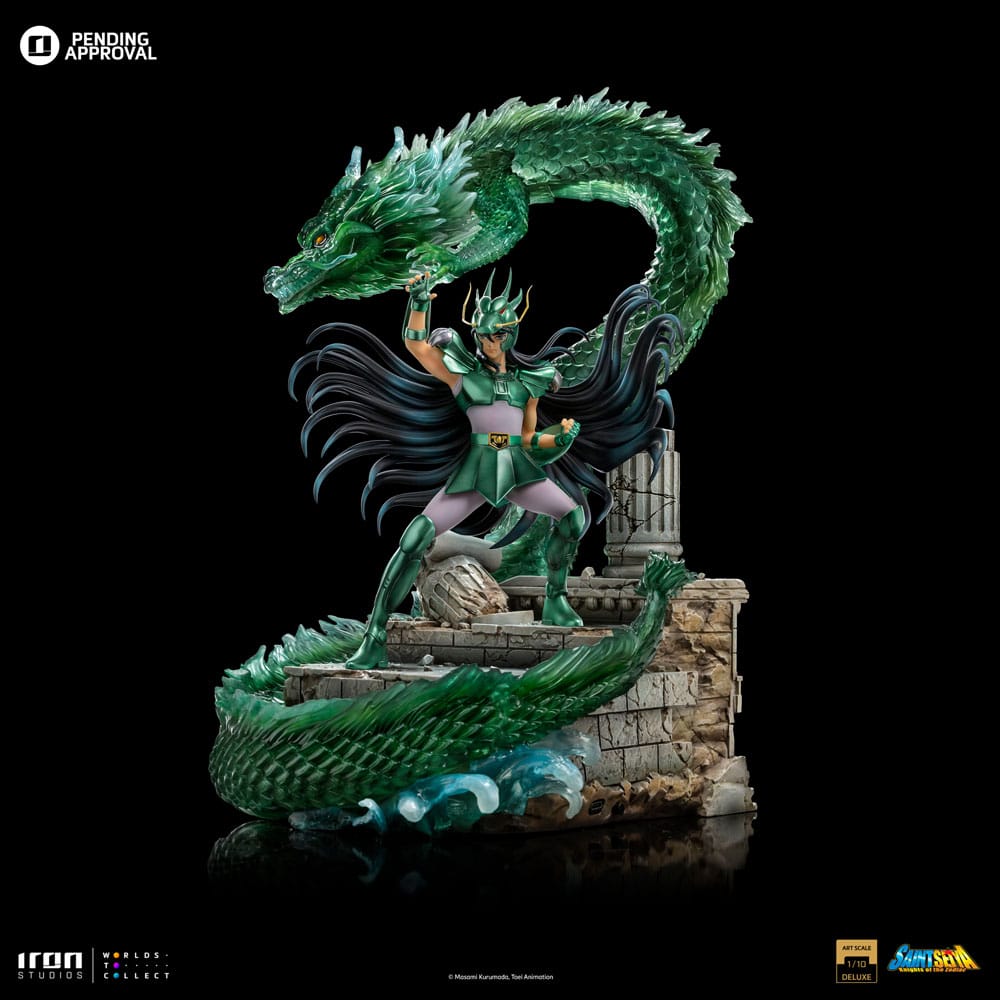 Saint Seiya Estatua 1/10 Deluxe Art Scale Dragon Shiryu 38 cm