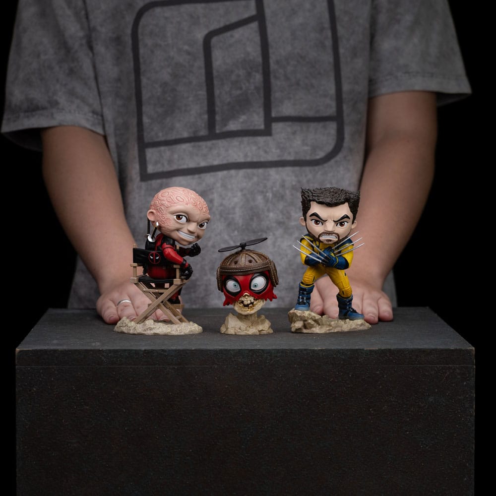 Deadpool & Wolverine Minifigura Mini Co. PVC Deadpool Unmasked 13 cm