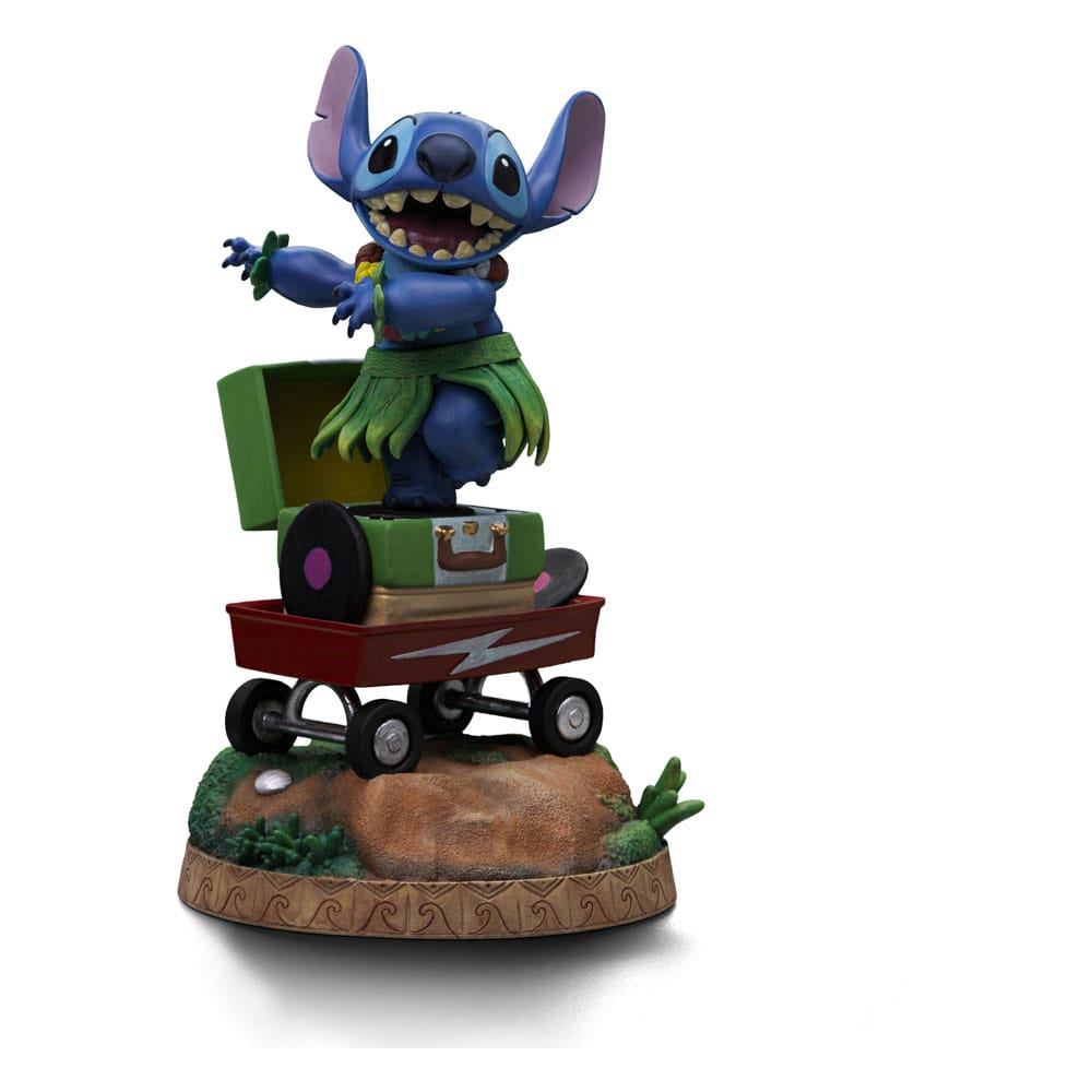 Lilo & Stitch Estatua 1/10 Art Scale Stitch Hula 17 cm Frikytopia
