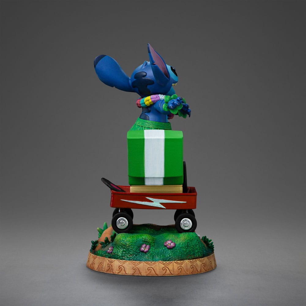 Lilo & Stitch Estatua 1/10 Art Scale Stitch Hula 17 cm
