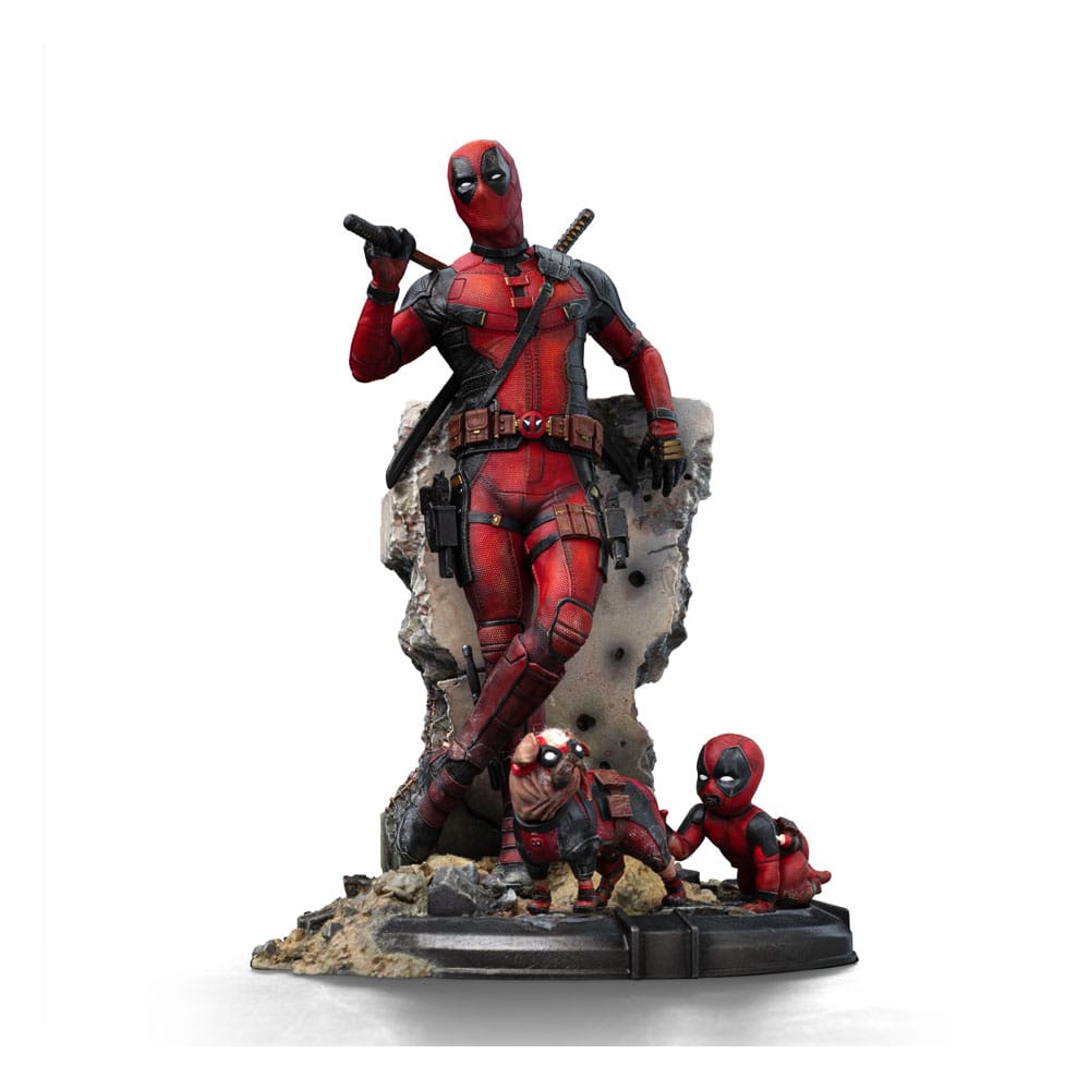 Deadpool 3 Estatua 1/10 Art Scale Deadpool 21 cm Frikytopia