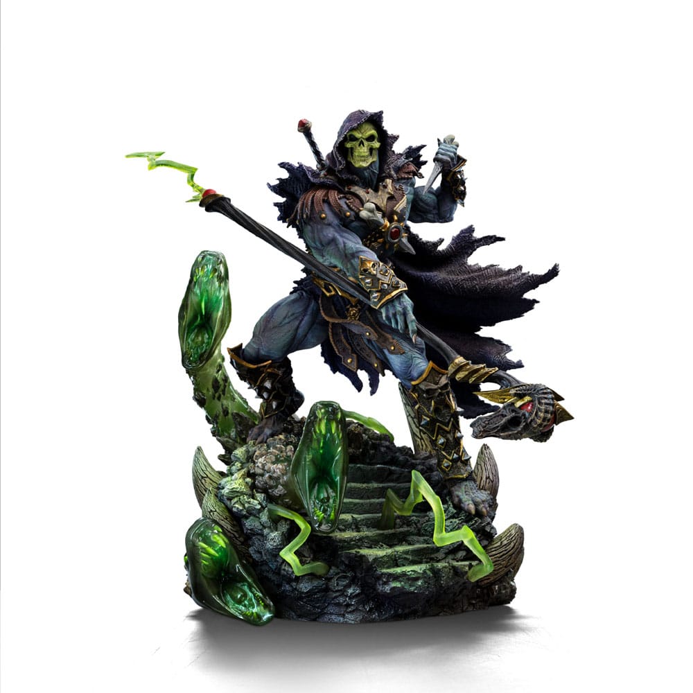 Masters of the Universe Estatua 1/10 Deluxe Art Scale Skeletor Unleashed 23 cm