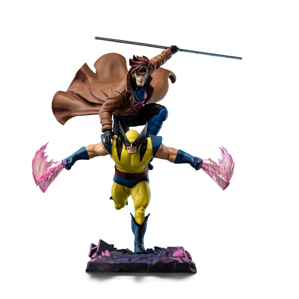 Marvel Estatua 1/10 Deluxe Art Scale X-Men´97 Gambit & Wolverine 29 cm Frikytopia
