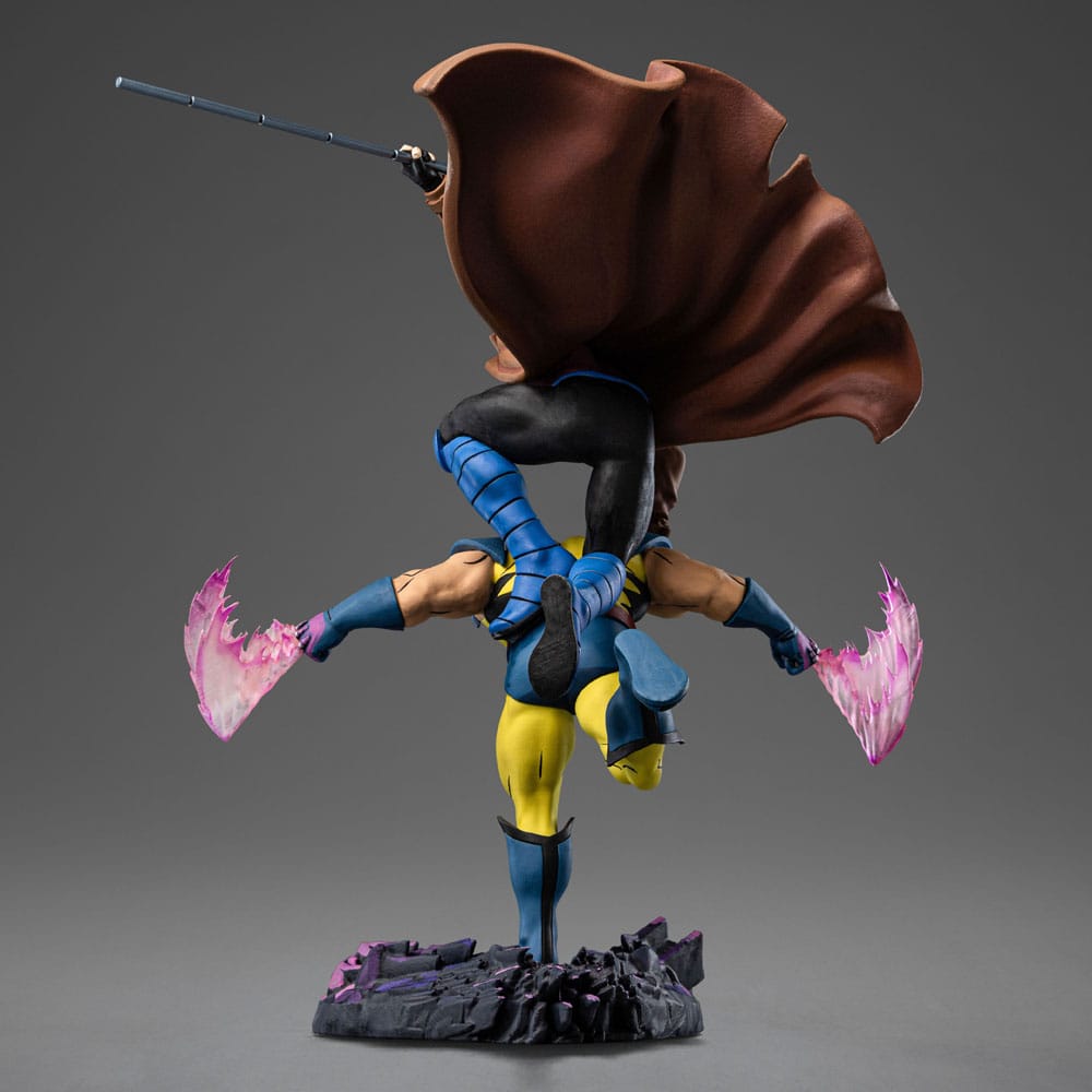 Marvel Estatua 1/10 Deluxe Art Scale X-Men´97 Gambit & Wolverine 29 cm