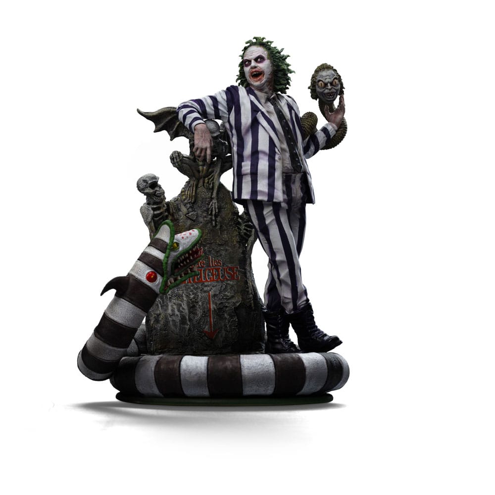 Beetlejuice Estatua 1/10 Art Scale Beetlejuice 19 cm Frikytopia