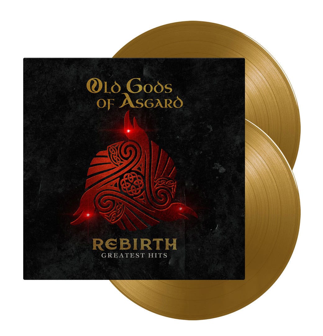 Old Gods Of Asgard - Rebirth (Greatest Hits) Vinilo 2xLP (oro)