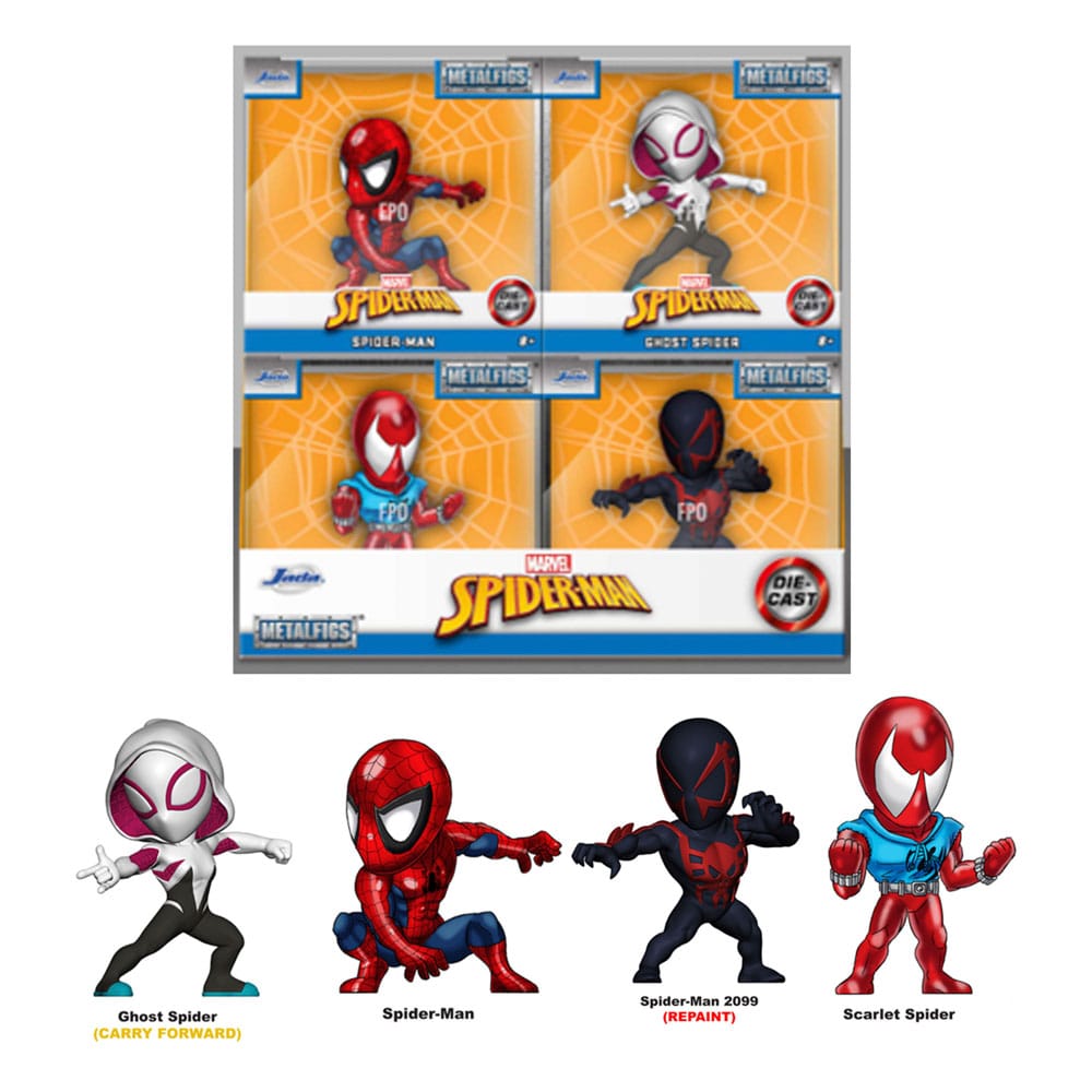 Marvel Figuras Nano Metalfigs Diecast Wave 4 5 cm Surtido (12)