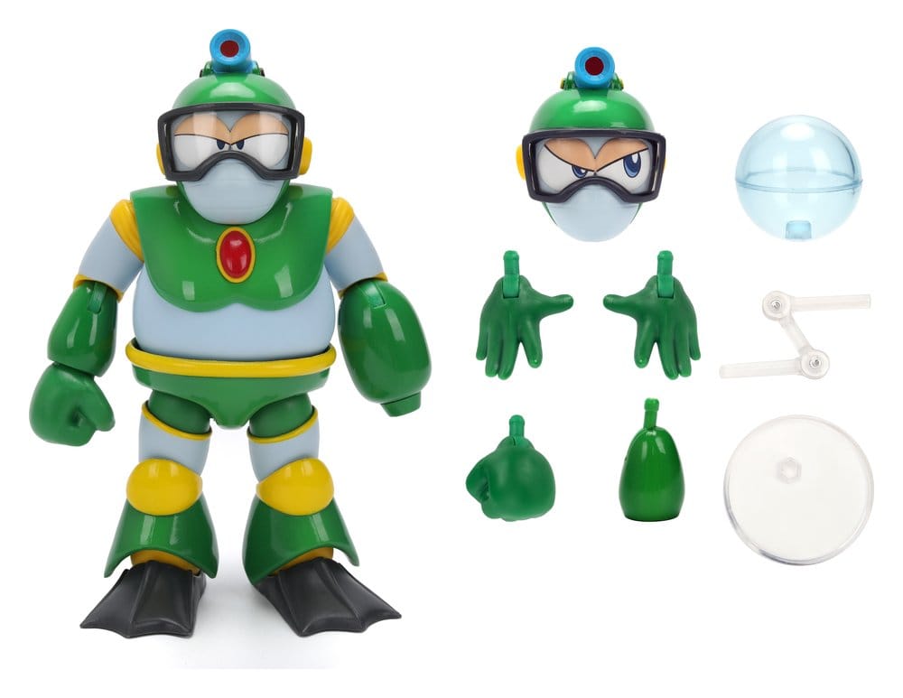Mega Man Figuras Bubble Man 11 cm Frikytopia