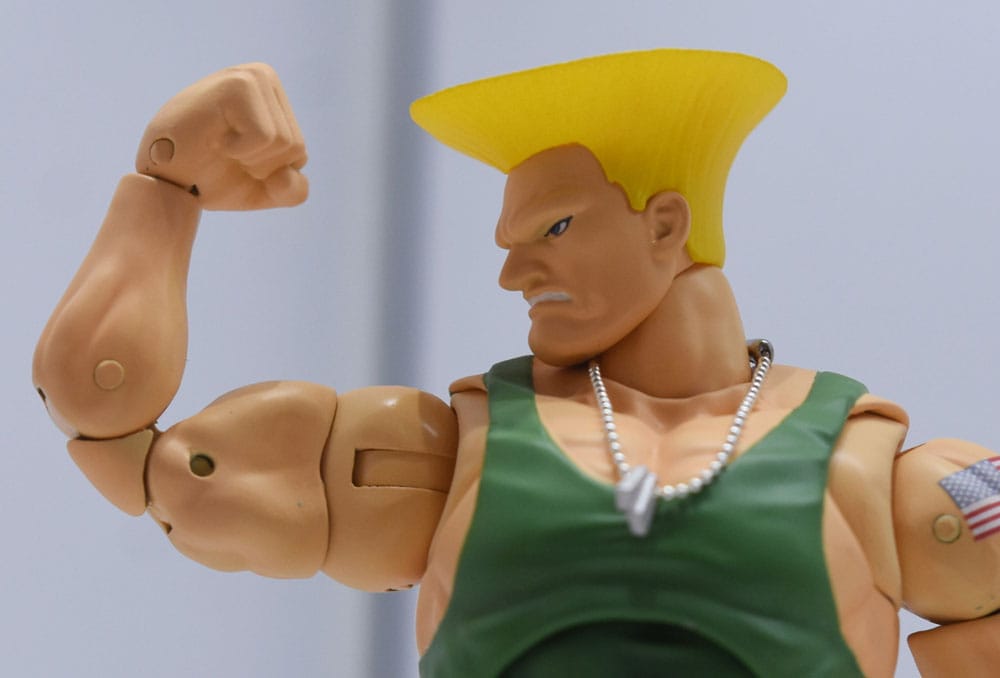 Ultra Street Fighter II: The Final Challengers Figura 1/12 Guile 15 cm