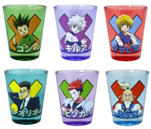 Hunter x Hunter Pack de (12) Vasos de Chupitos Blind Box 59 ml Frikytopia