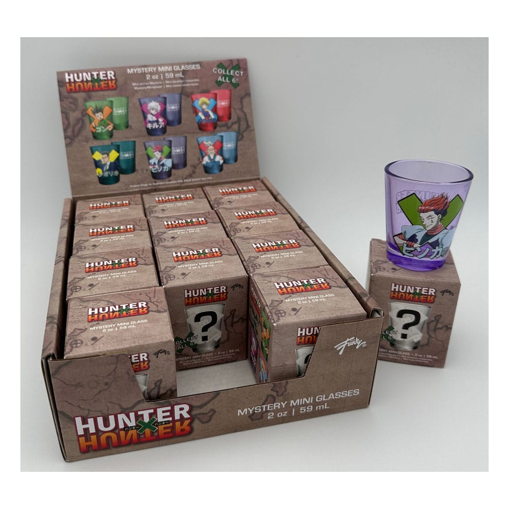 Hunter x Hunter Pack de (12) Vasos de Chupitos Blind Box 59 ml
