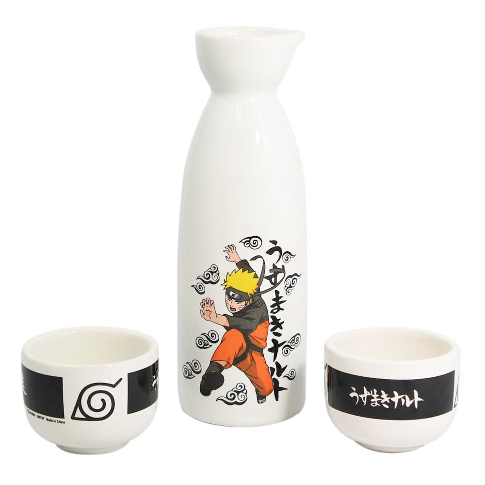 Naruto Shippuden Sake Set de cerámica Naruto Frikytopia