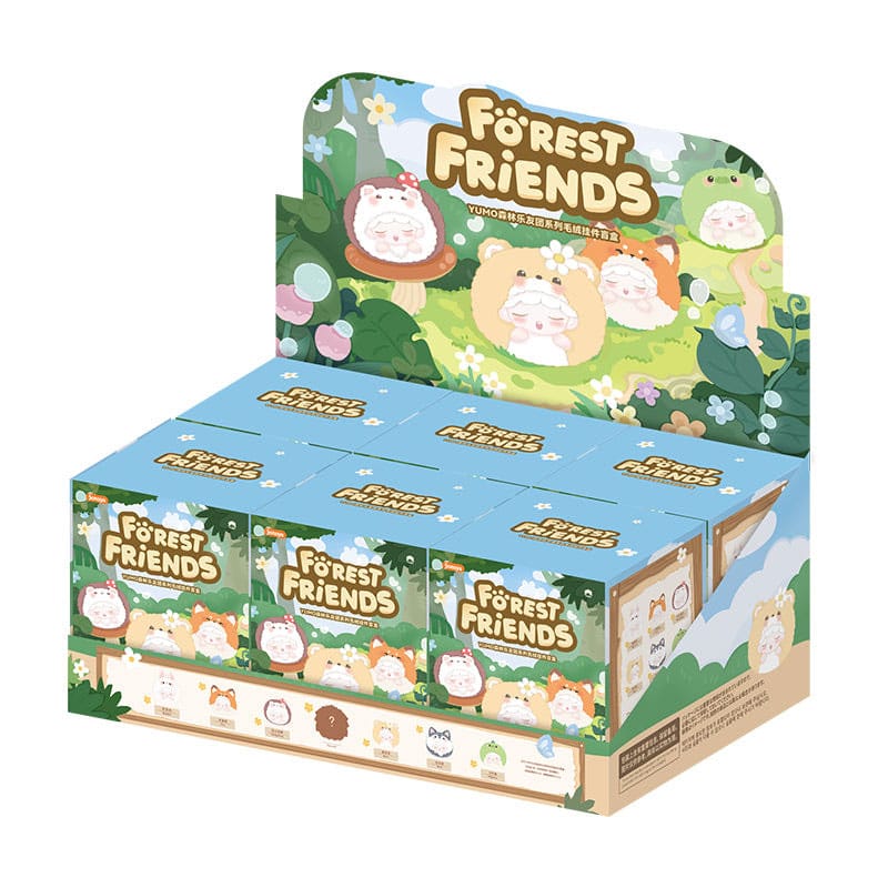 Yumo: Forest Friends Series Blind Box Figura 13 cm Display (6) Frikytopia