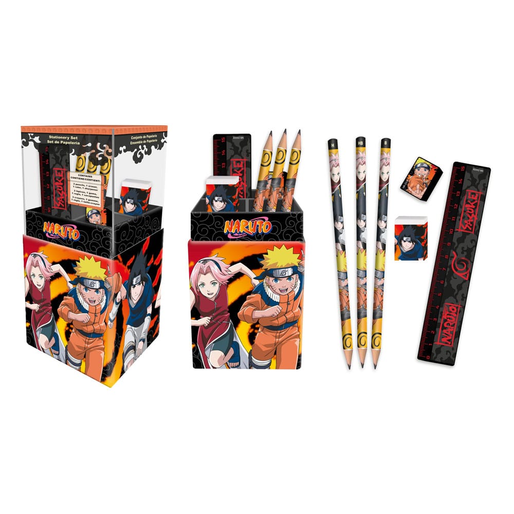 Naruto Set de Papelería