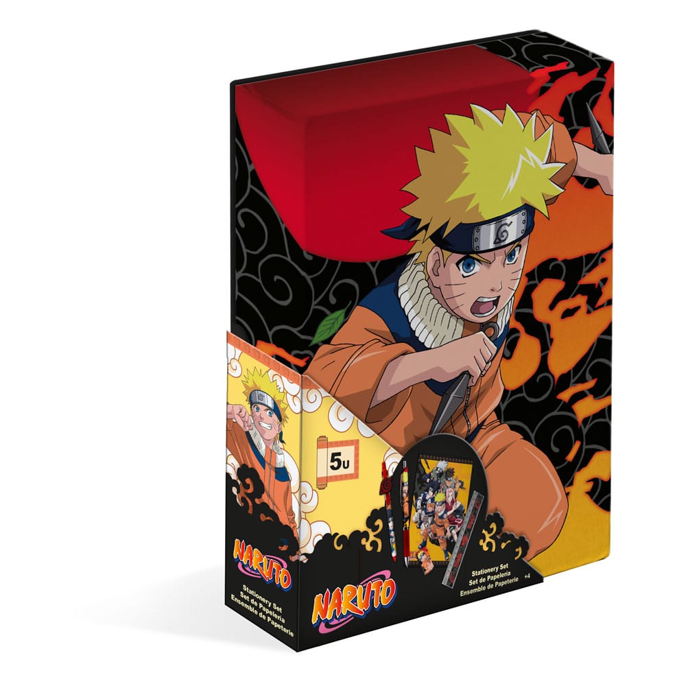 Naruto Set de papelería Deluxe Frikytopia