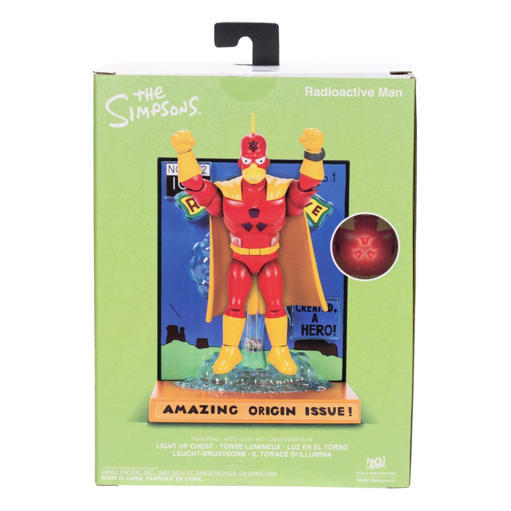 Los Simpson la Película Figura Premium Radioactive Man 13 cm