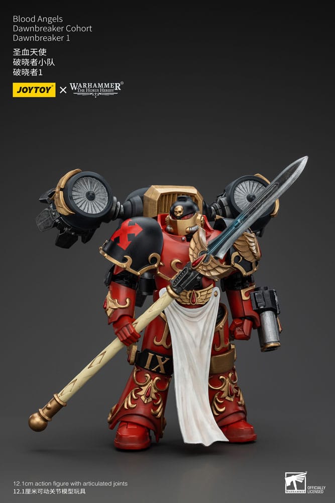 Warhammer The Horus Heresy Figura 1/18 Blood Angels Dawnbreaker Cohort Dawnbreaker 1 13 cm