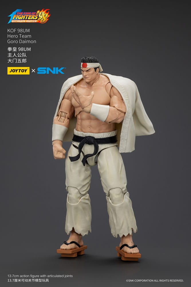The King Of Fighters '98 Figura Hero Team Goro Daimon 12 cm
