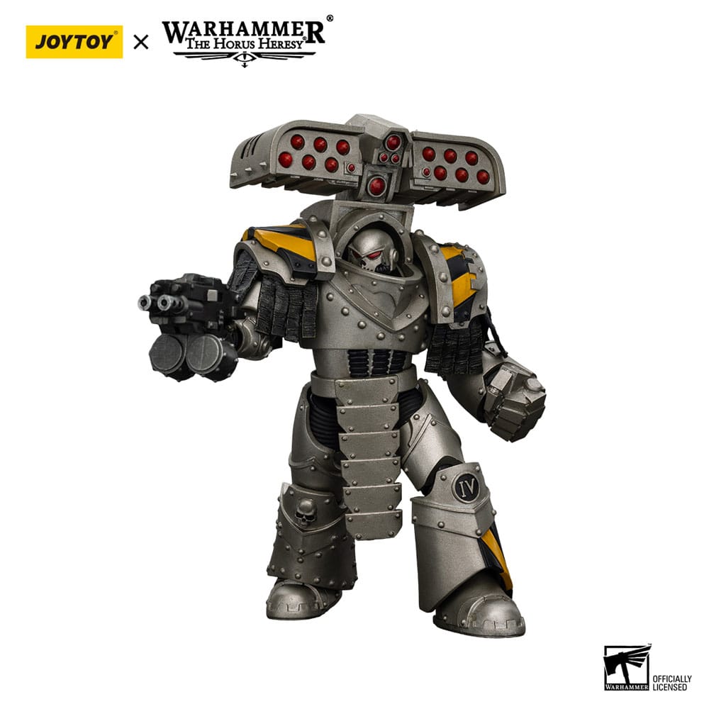 Warhammer The Horus Heresy Figura 1/18 Lron Warriors Tyrant Siege Master Terminator With Rocket Launcher 14 cm