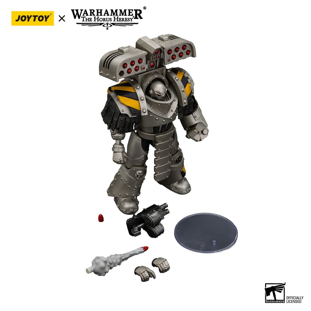 Warhammer The Horus Heresy Figura 1/18 Lron Warriors Tyrant Siege Master Terminator With Rocket Launcher 14 cm