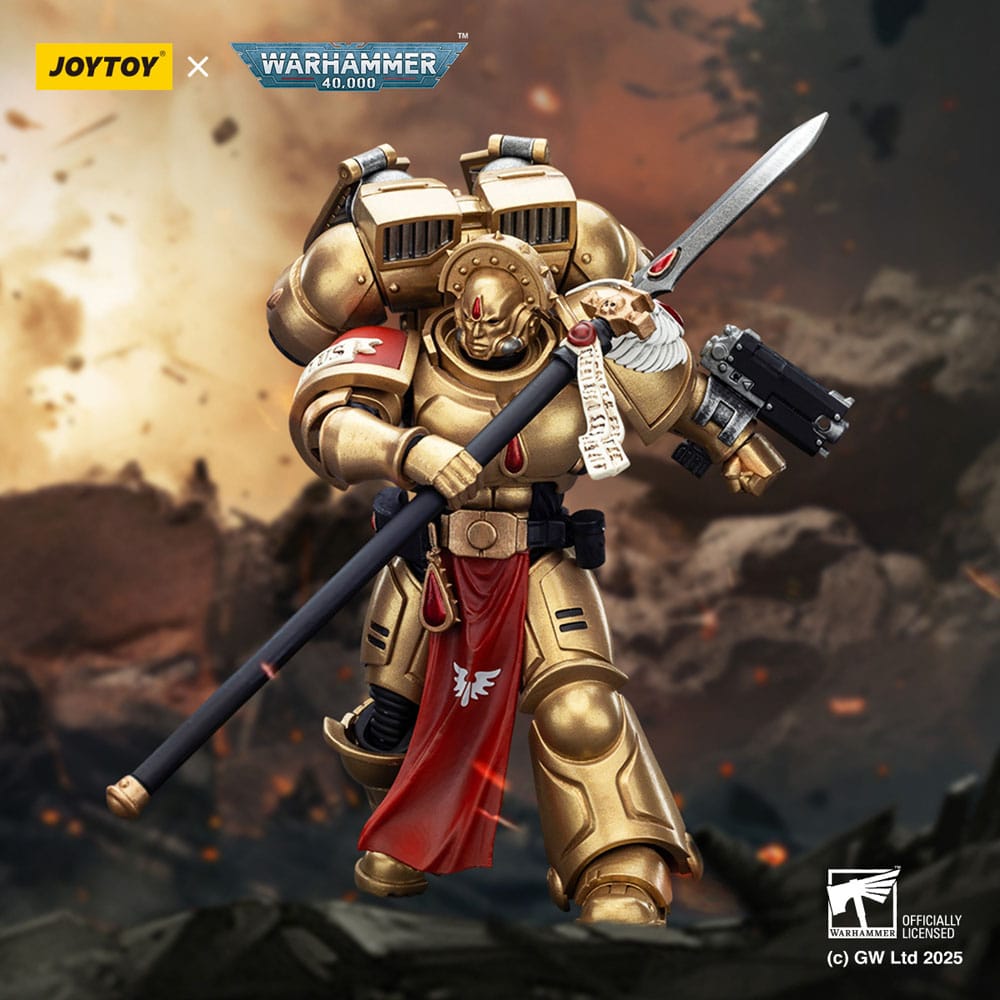 Warhammer 40,000: Combat Patrol Blood Angels Figura Sanguinary Guard 2 With Angelus Boltgun And Encarmine Spear 20 cm