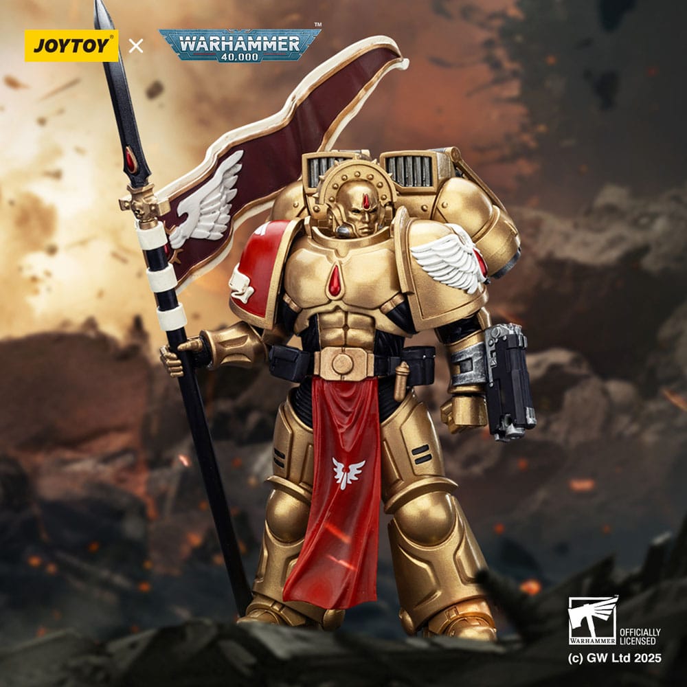 Warhammer 40,000: Combat Patrol Blood Angels Figura Sanguinary Guard 3 With Angelus Boltgun And Encarmine Spear 20 cm