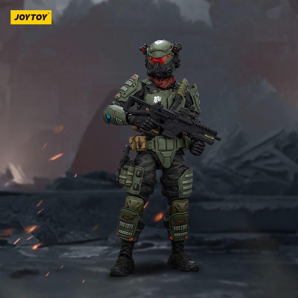 APOC Series Dark Source Figura Stellar Scar Assault Team Titanite 11 cm