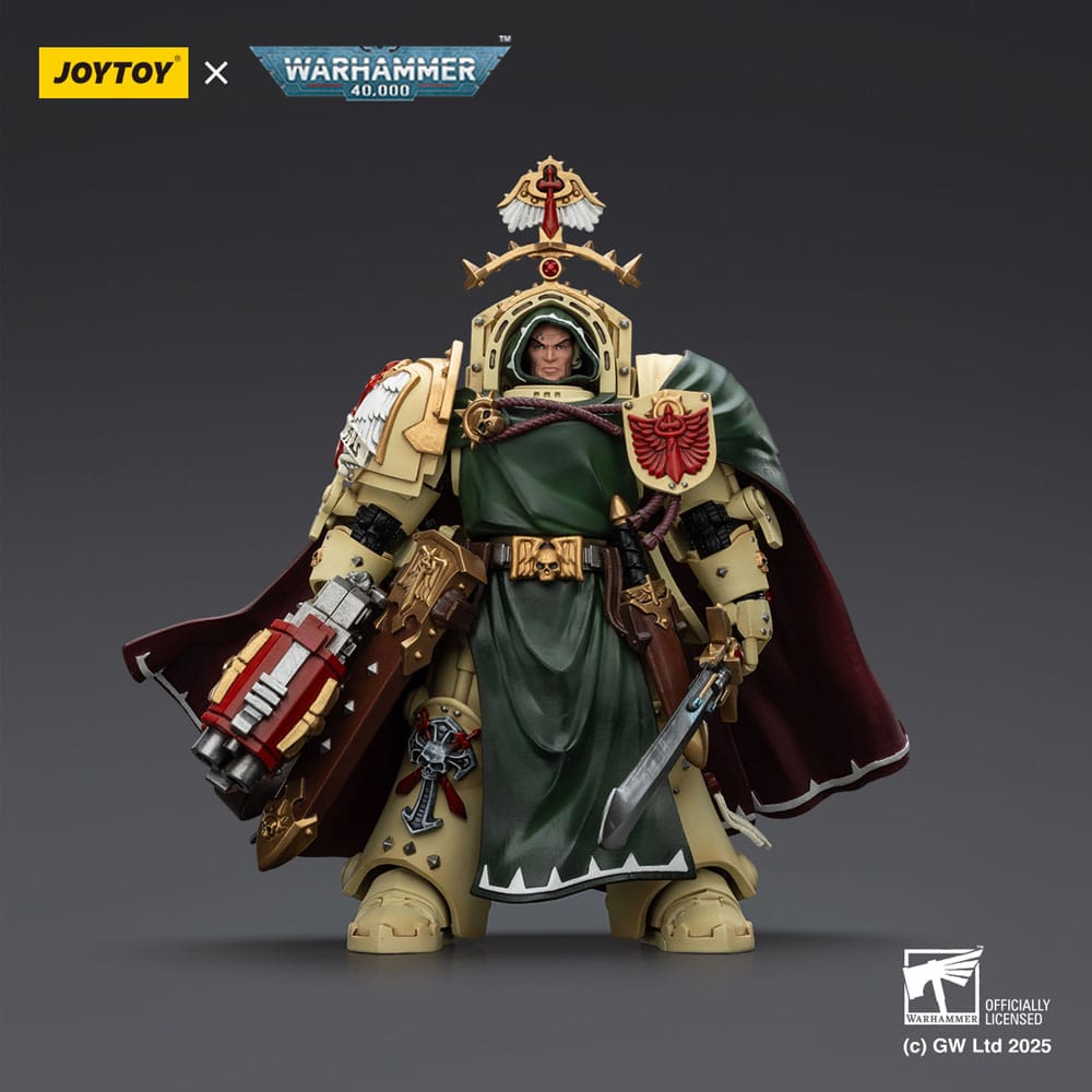 Warhammer 40,000: Dark Angels Figura Belial Grand Master Of The Deathwing With The Sword Of Silence And Storm Bolter 14 cm