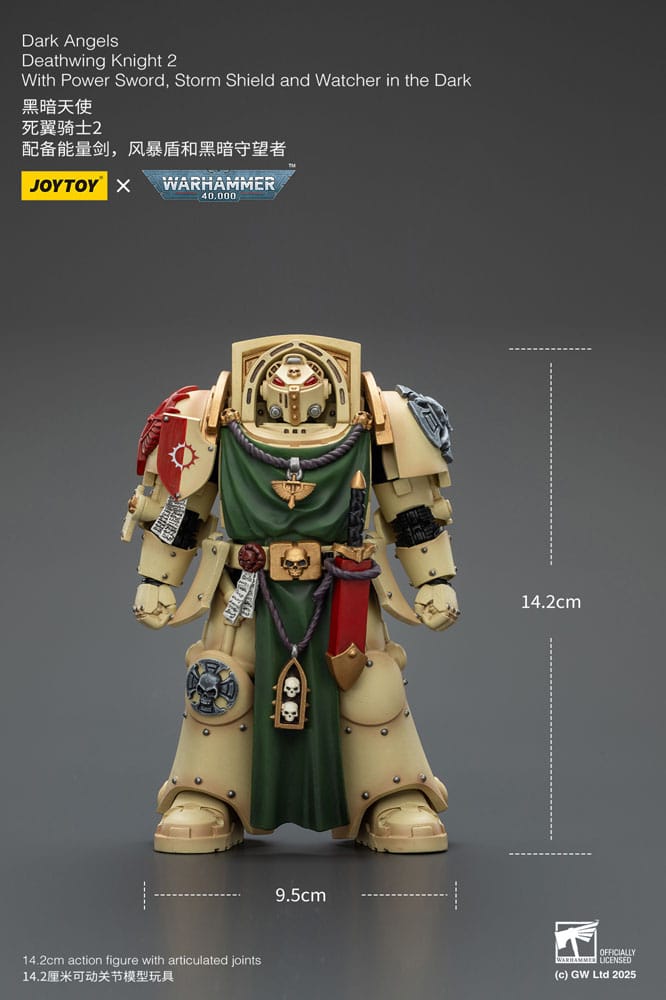 Warhammer 40,000 Figura Dark Angels Deathwing Knight 2 14 cm