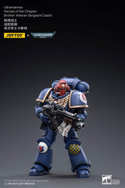 Warhammer 40k Figura 1/18 Ultramarines Heroes of the Chapter Brother Veteran Sergeant Castor 12 cm