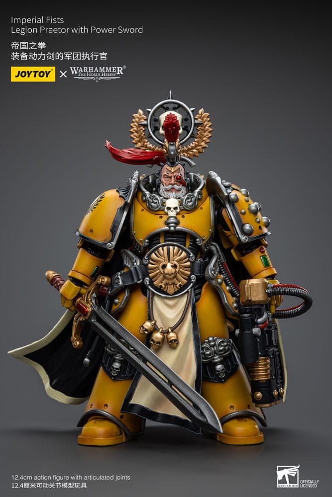 Warhammer The Horus Heresy Figura 1/18 Imperial Fists Legion Praetor With Power Sword 12 cm