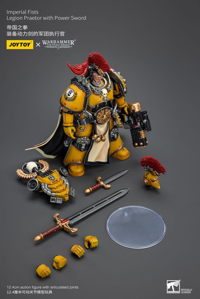 Warhammer The Horus Heresy Figura 1/18 Imperial Fists Legion Praetor With Power Sword 12 cm