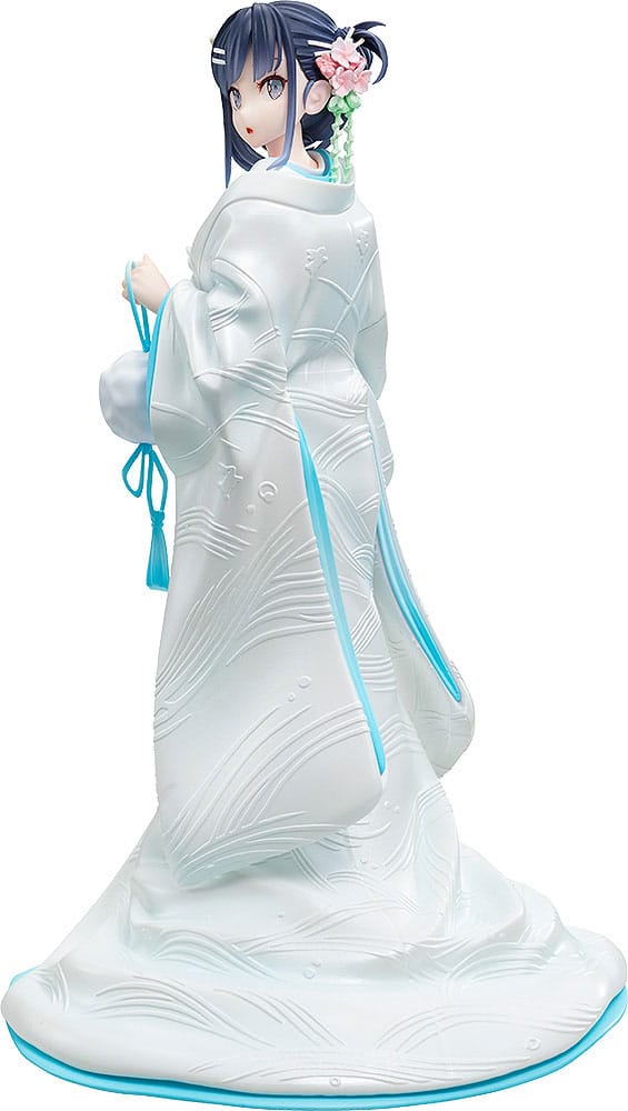 Rascal Does Not Dream of a Bunny Girl Senpai Estatua 1/7 Mai Sakurajima White Kimono Ver. 23 cm Frikytopia