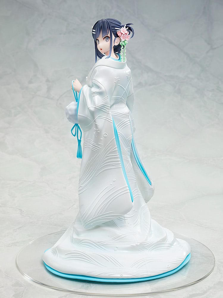 Rascal Does Not Dream Of a Bunny Girl Senpai Estatua 1/7 Mai Sakurajima White Kimono Ver. 23 cm