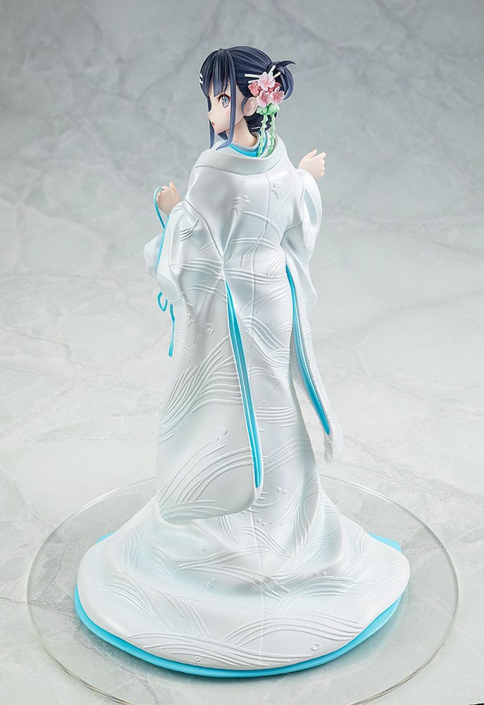 Rascal Does Not Dream Of a Bunny Girl Senpai Estatua 1/7 Mai Sakurajima White Kimono Ver. 23 cm