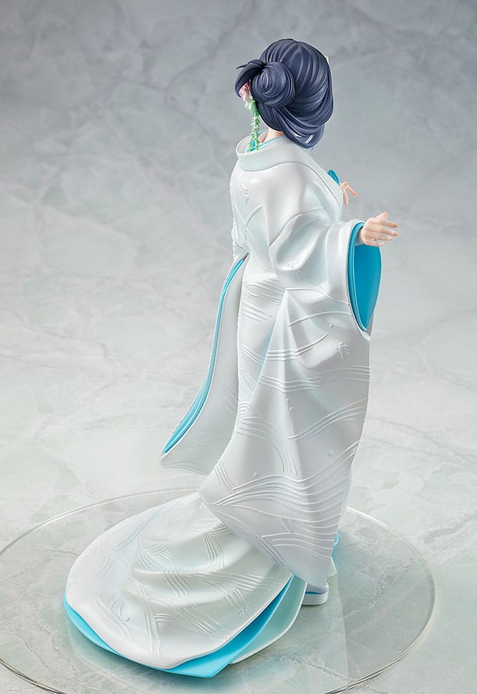 Rascal Does Not Dream Of a Bunny Girl Senpai Estatua 1/7 Mai Sakurajima White Kimono Ver. 23 cm