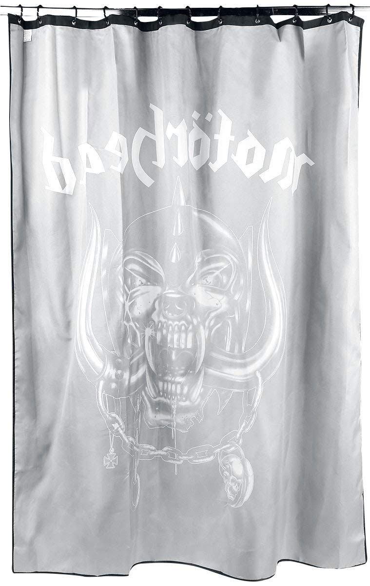 Motörhead Cortina de la Ducha Warpig Logo